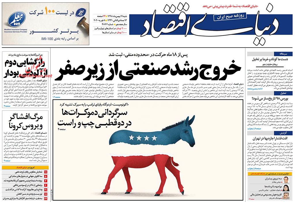 ۹۰ درصد کارگران بسته حمایتی دریافت نکردند/ بازگشت چراغ خاموش خودروسازان چینی به ایران/ بانکداری دیجیتال نیاز امروز اقتصاد