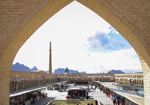 بازسازی مجدد بام سبز میدان امام علی(ع) اصفهان
