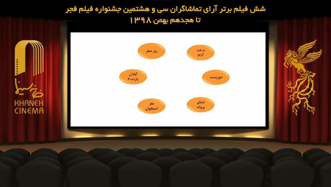 ۶ فیلم برتر آرای مردمی فجر ۳٨ تا ۱٨ بهمن/ «روز بلوا» هم کنار رفت