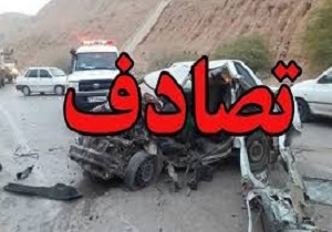 یک کشته وهشت مصدوم در تصادف جاده پلدختر - خرم آباد