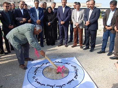 آغاز عملیات اجرایی پانسیون ۱۶ واحدی پزشکان بیمارستان شهید گنجی برازجان