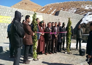 افتتاح ۲ پروژه آبخیزداری در استان اردبیل
