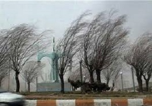 سرعت تندباد در بروجرد ۸۰ کیلومتر برساعت