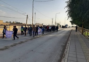 برگزاری همایش پیاده روی خانوادگی در سوسنگرد