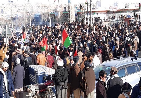 تظاهرات شهروندان &laquo;غور&raquo; در اعتراض به طرح بودجه سال آینده