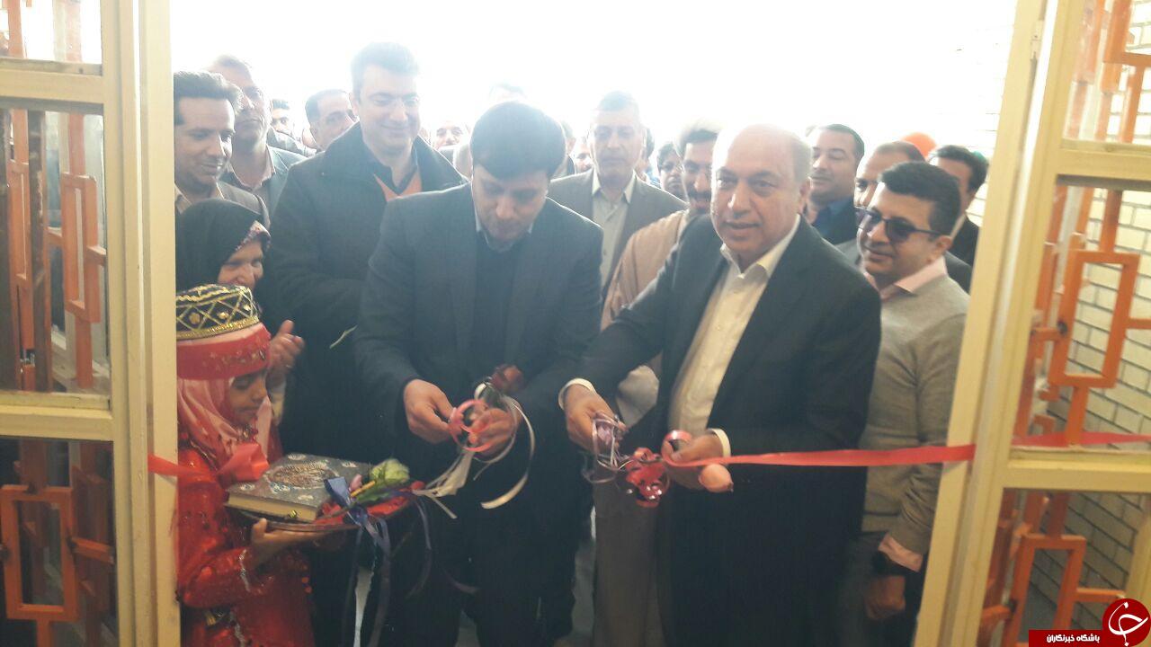 افتتاح مدرسه &laquo;ایران من&raquo; در روستای ملک&zwnj;آباد + تصاویر