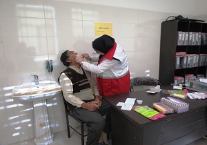 اجرای طرح کاروان سلامت در روستای گردکوه