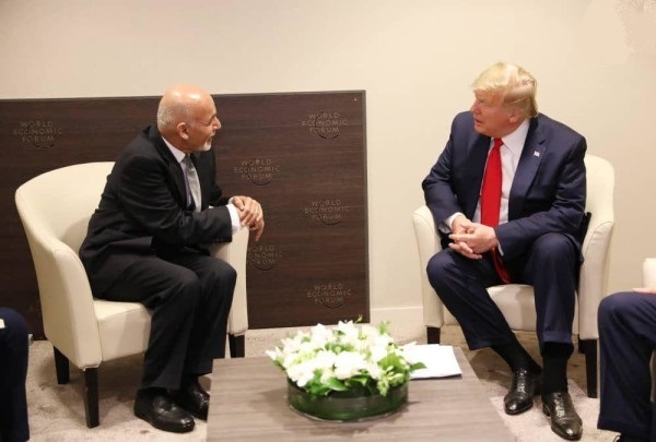 دیدار و گفتگوی &laquo;اشرف غنی&raquo; و &laquo;ترامپ&raquo; در سوئیس
