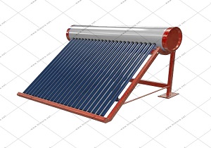 نصب ۶۵ آبگرمکن خورشیدی در مناطق کم‌برخوردار