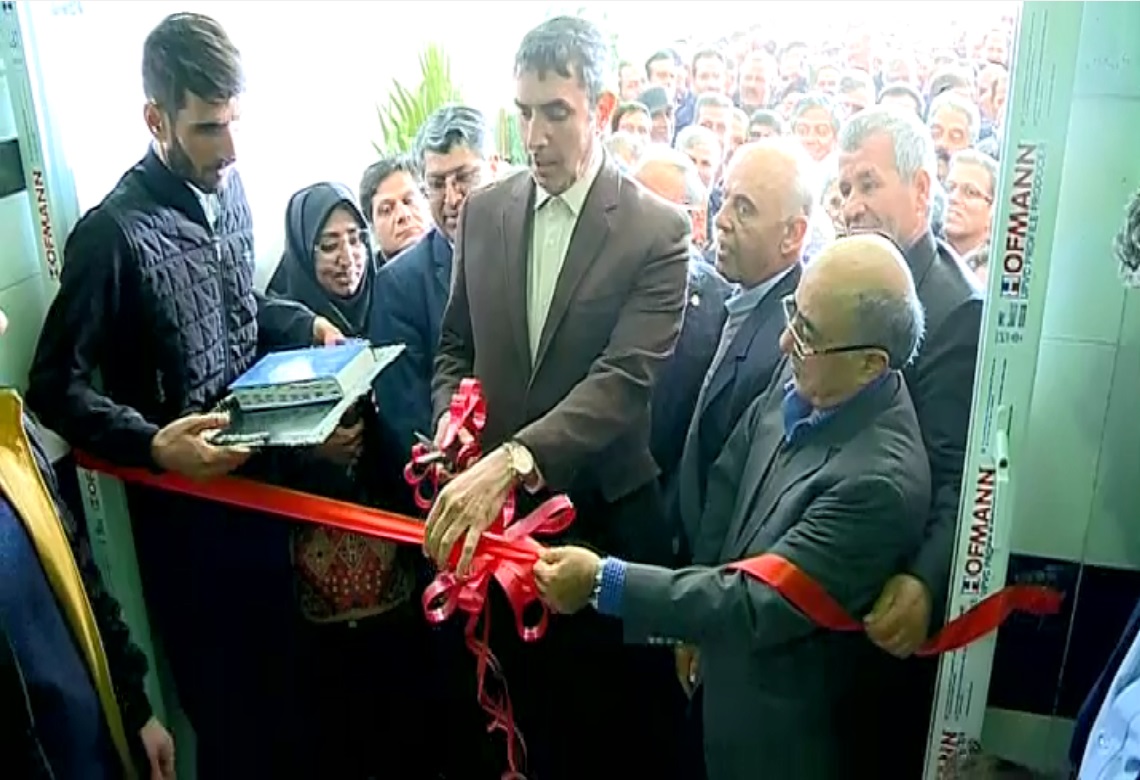 افتتاح کارخانه  فراوری گندم و سیب زمینی در کمیجان