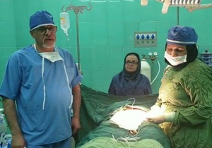 انجام اولین عمل جراحی در مرکز درمانی ولی عصر (عج) بروجن