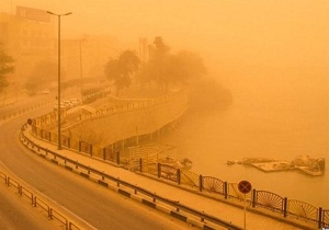 بازهم پای گردوغبار با منشاء خارجی به خوزستان باز شد/ ۵ نقطه در حصار گردوغبار