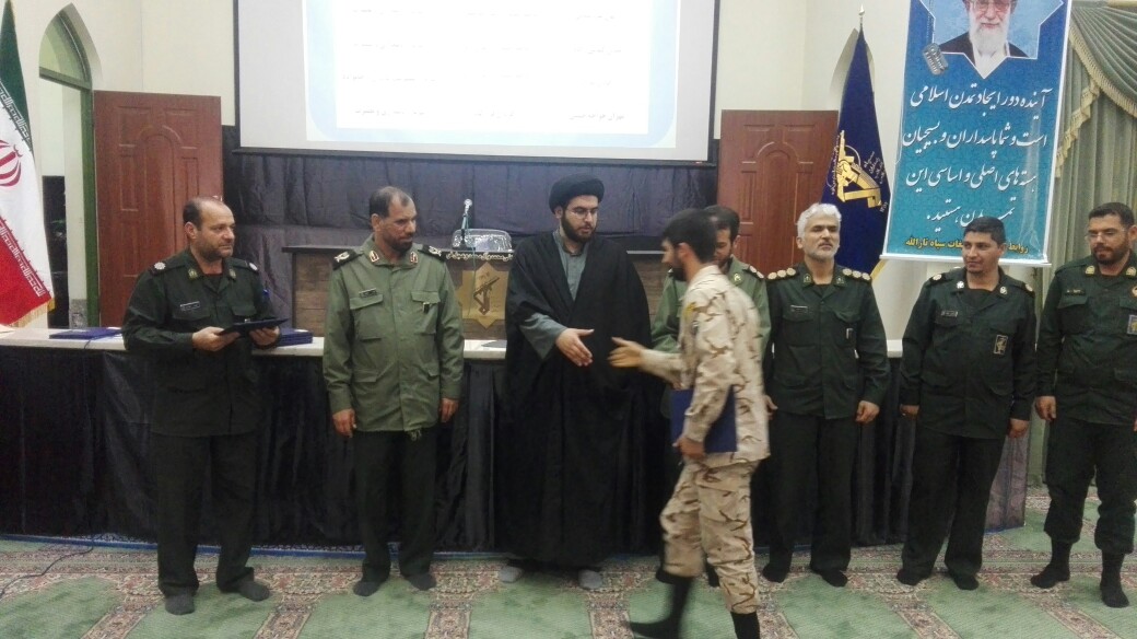 تجلیل از سربازان برتر در جشنواره جوان سرباز