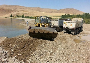 ساماندهی رودخانه چشمه علی دامغان