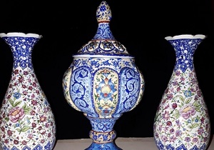 گشایش نخستین نمایشگاه میناکاری در بروجن