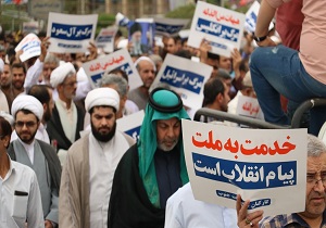 دعوت مدیر آموزش و پرورش مسجدسلیمان برای حضور در راهپیمایی ۲۲ بهمن