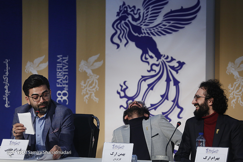 ادامه تنش میان عوامل فیلم کیمیایی و شهاب حسینی/ شوخی عوامل «پوست» در نشست خبری