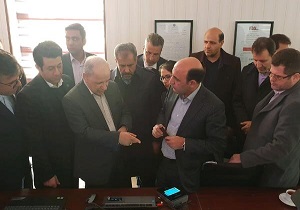 افتتاح طرح توسعه تولید دستگاه‌های بانکی و صندوق فروش در قزوین
