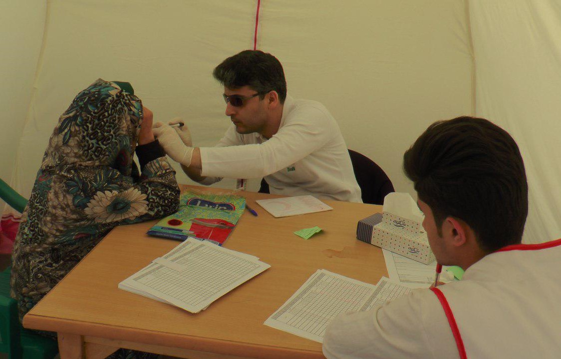 ارائه خدمات رایگان پزشکی در مناطق روستایی جلیزی و سادات دالپری