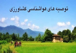 توصیه‌هایی برای جلوگیری از خسارت احتمالی سرمازدگی در بخش کشاورزی