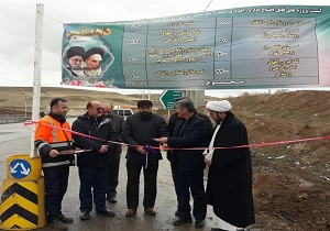بهره برداری از ۸ پروژه عمرانی- نگهداری در شهرستان کوثر
