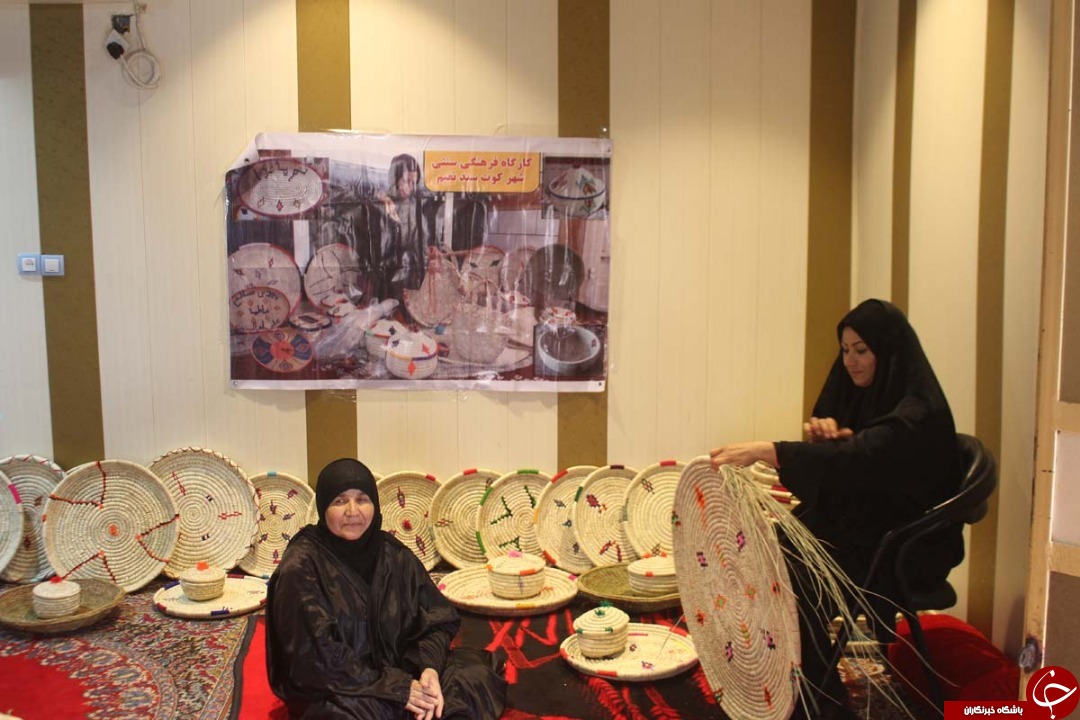 درب نمایشگاه صنایع دستی شهر کوت سید نعیم به روی علاقمندان باز شد