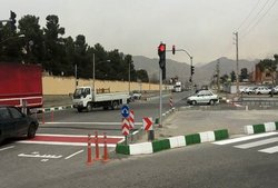 ایجاد یک تقاطع جدید در بلوار فاطمیه شهر ایلام