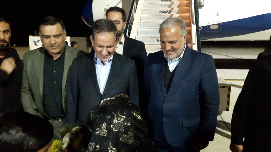 معاون اول رئیس جمهور وارد زاهدان شد
