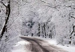 ادامه بارش برف در زنجان