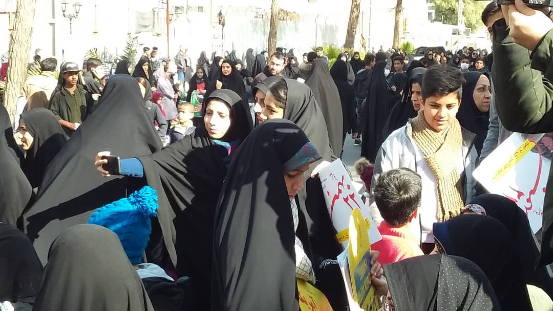 فریاد مرگ بر آمریکا در آسمان سیستان وبلوچستان