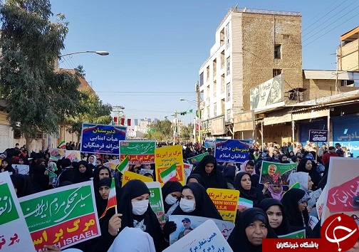 راهپیمایی یوم الله ۲۲ بهمن در آبادان +تصاویر