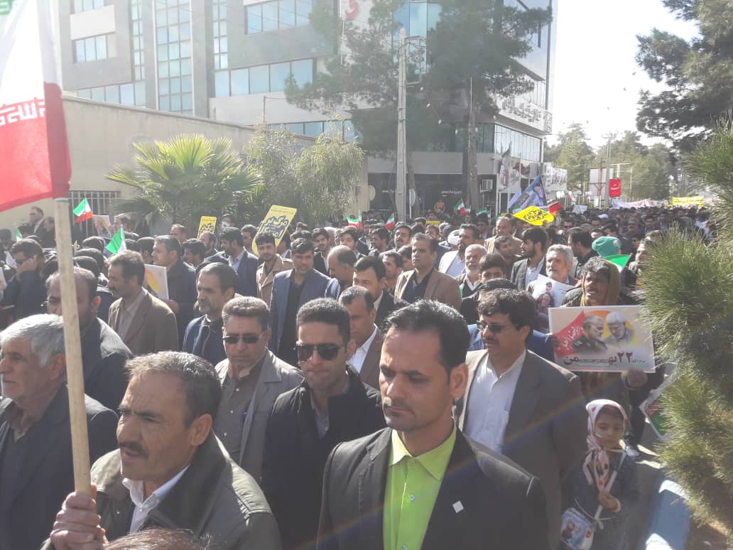 فریاد مرگ بر آمریکا در آسمان سیستان وبلوچستان طنین انداز شد