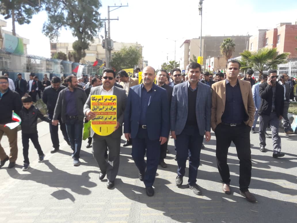 فریاد مرگ بر آمریکا در آسمان سیستان وبلوچستان طنین انداز شد