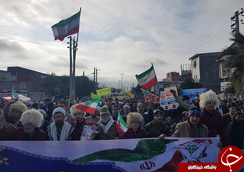 نمایش وحدت گلستانی&zwnj;ها در جشن پیروزی انقلاب