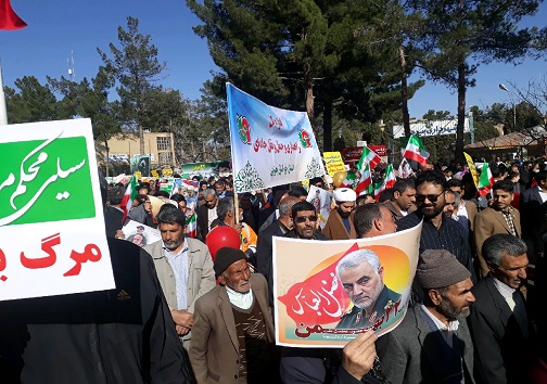خراسان جنوبی همچنان ایستاده پای انقلاب