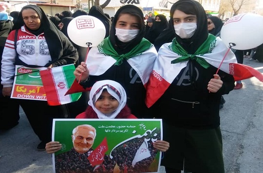 حضور مردم چهارمحال و بختیاری در راهپیمایی 22 بهمن