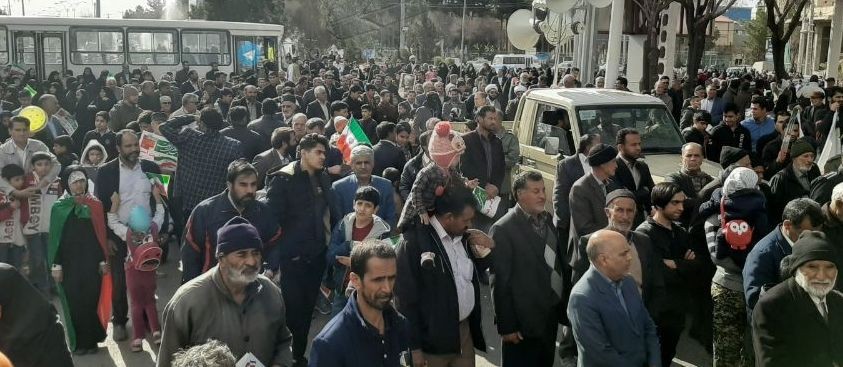 آغاز راهپیمایی ۲۲ بهمن در شهرستان&zwnj;های کرمان+ تصاویر