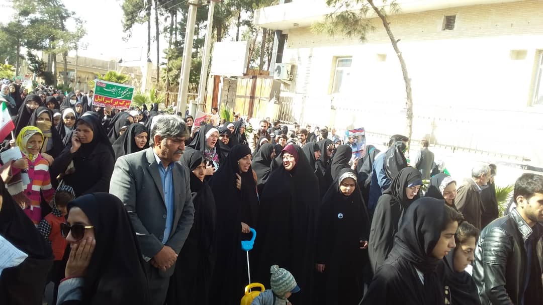 فریاد مرگ بر آمریکا در آسمان سیستان وبلوچستان طنین انداز شد