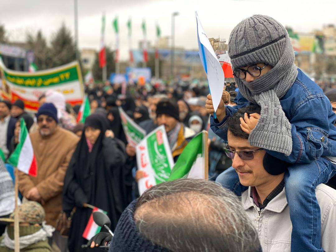 راهپیمایی ۲۲ بهمن جلوه با شکوه مردم مشهد در بیعت با آرمانهای انقلاب