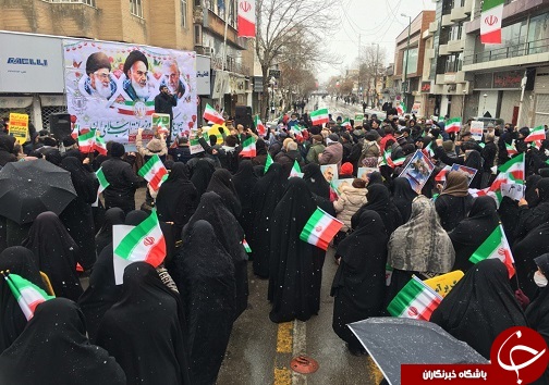 آغاز حماسه سلیمانی ها در جشن انقلاب قزوین