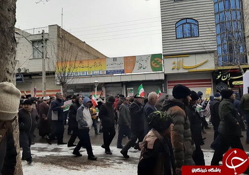آغاز حماسه سلیمانی ها در جشن انقلاب قزوین