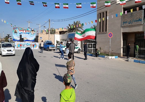 راهپیمایی ۲۲ بهمن در خرمشهر +تصویر راهپیمایی ۲۲ بهمن در خرمشهر +تصویر