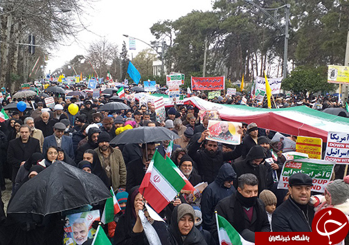نمایش وحدت گلستانی&zwnj;ها در جشن پیروزی انقلاب
