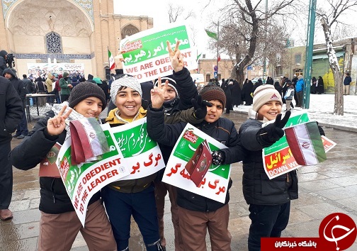 حضور گسترده نسل چهارم انقلاب در راهپیمایی ۲۲ بهمن