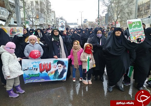 حضور گسترده نسل چهارم انقلاب در راهپیمایی ۲۲ بهمن