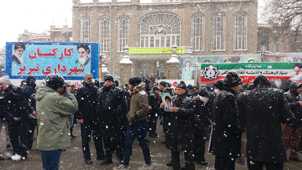 حضورپرشور مردم آذربایجان شرقی در راهپیمایی ۲۲ بهمن ۹۸