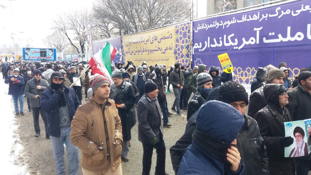 حضورپرشور مردم آذربایجان شرقی در راهپیمایی ۲۲ بهمن ۹۸