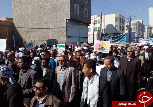 راهپیمایی ۲۲ بهمن در خرمشهر +تصویر راهپیمایی ۲۲ بهمن در خرمشهر +تصویر