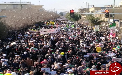 راهپیمایی با شکوه ۲۲ بهمن در قم