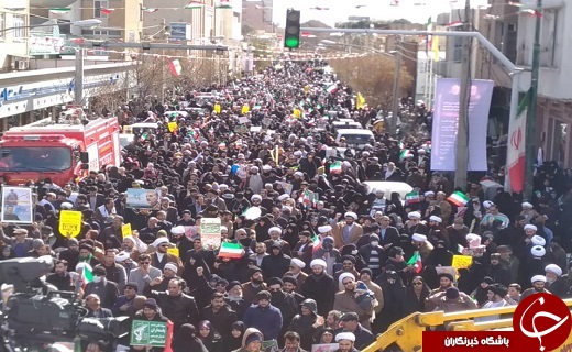 راهپیمایی با شکوه ۲۲ بهمن در قم